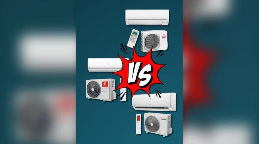 Mitsubishi vs Almison vs Ferroli: comparativa de aires