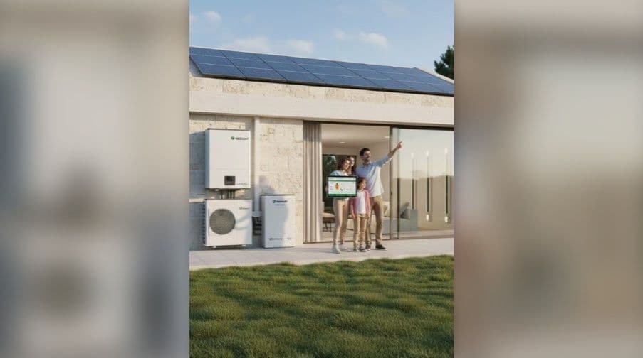 Cómo combinar aerotermia y placas solares en casa Cómo combinar aerotermia y placas solares en casa